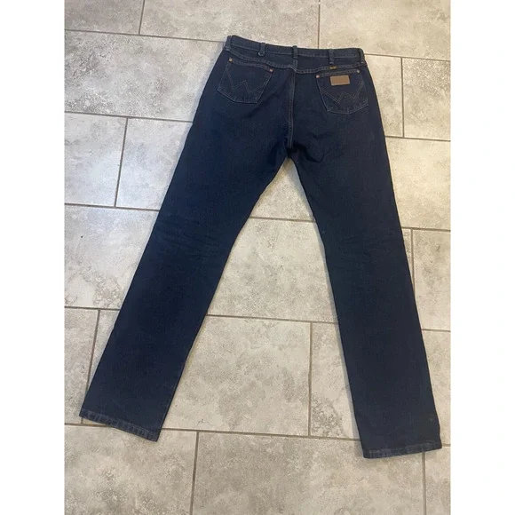 "WRANGLER Cowboy Cut Original A002 4030 36x38 Blue Denim" - Picture 6 of 7